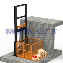 Customizable Vertical Cargo Lift Construvtion Vertical Cargo Lift Construvtion For Home Used